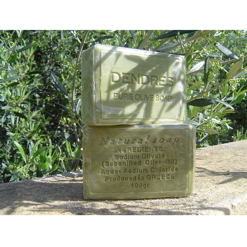 Natural olive oil soap from Crete Natural olive oil soap from Crete by DENDRES