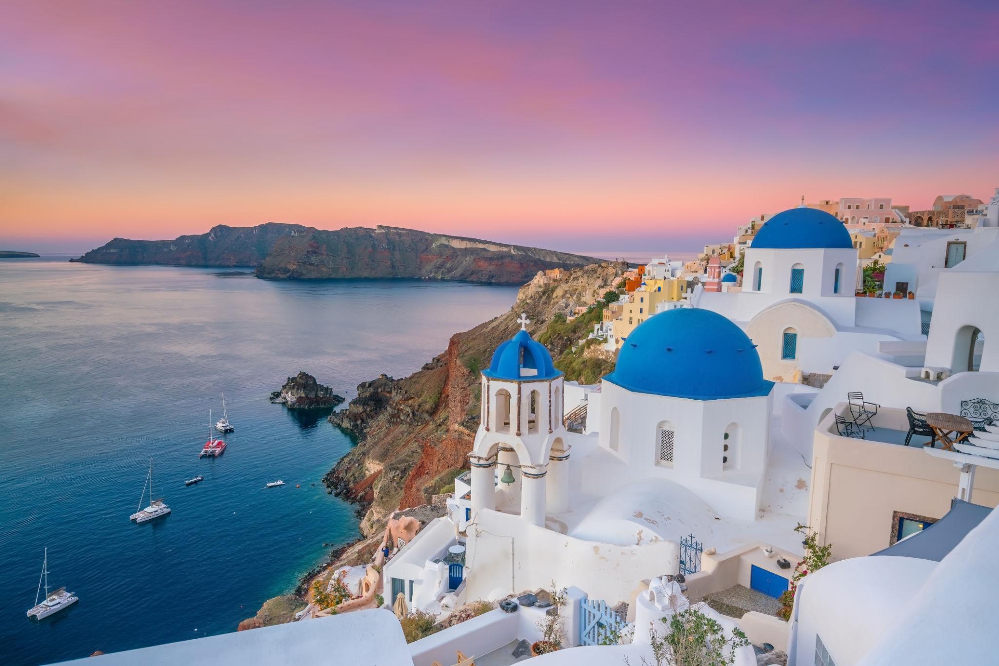 Santorini day trip from Crete with Eye Travel